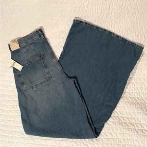 Pilcro by Anthropologie Denim Wide Leg Jean
